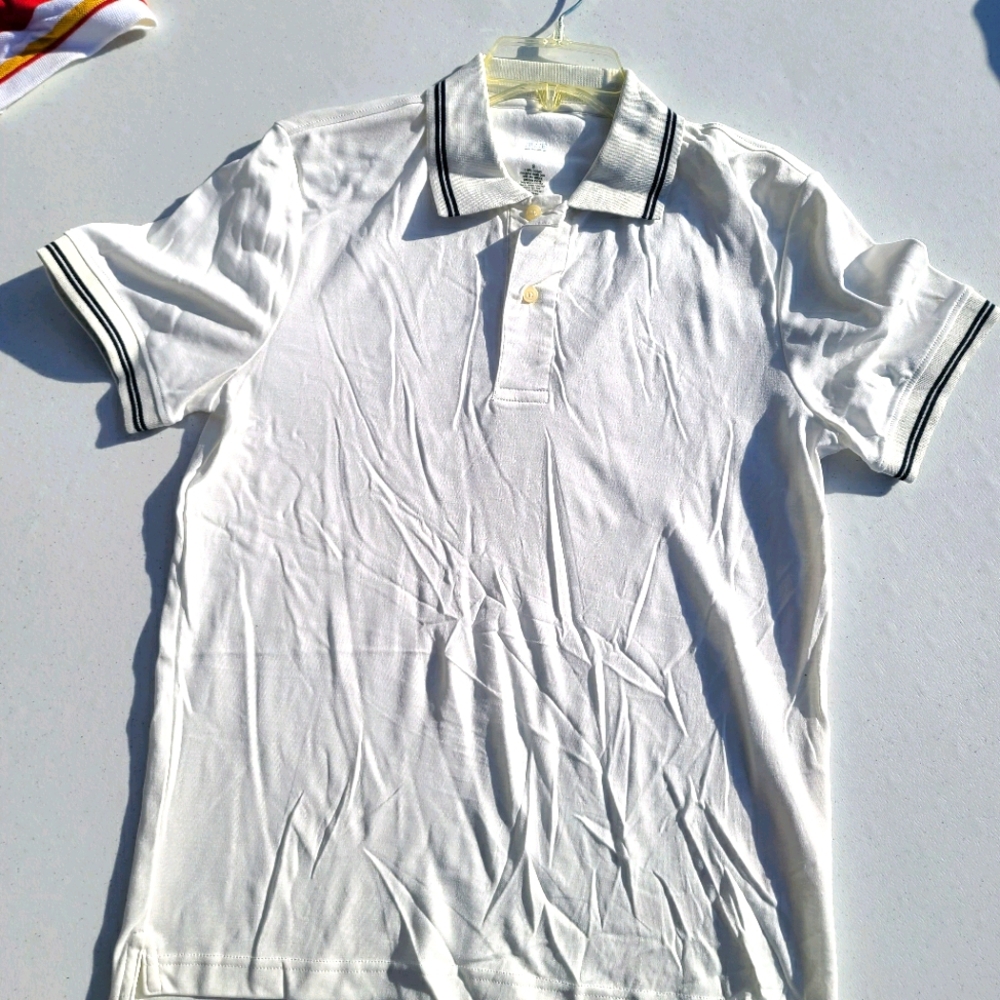 White soft Sax fifth Ave Mens shirt Size small